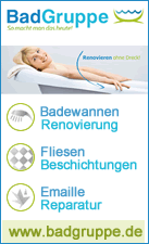 Fliesenbeschichtung, Badewannenrenovierung, Emaille Reparatur